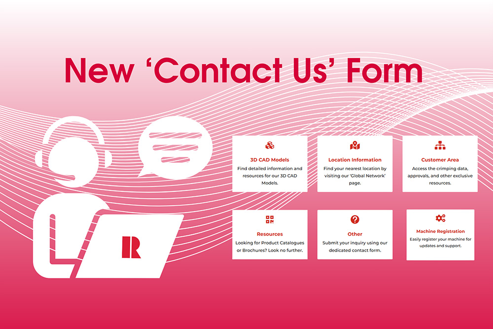 New ‘Contact Us’ Form Available Now!
